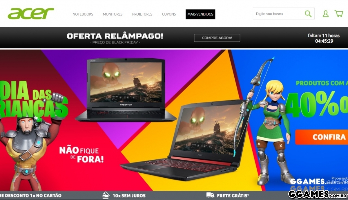 A loja da Store Acer é confiável? Comprei um notebook Gamer i7 com GTX 1060