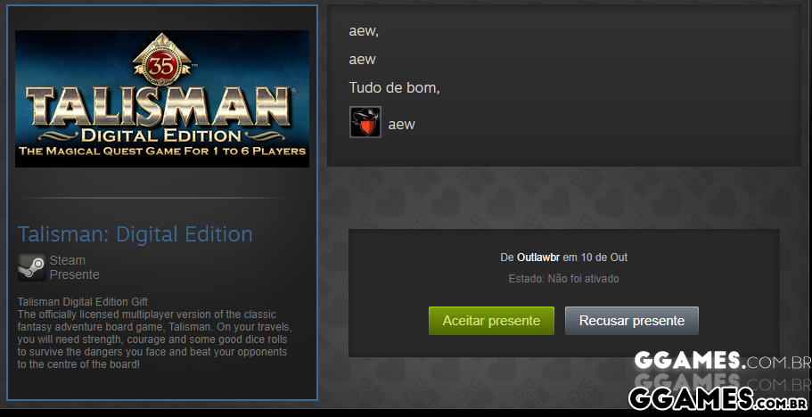 [FINALIZADO - Ganhadores no tópico]Sorteio exclusivo de jogos para o pessoal do forum!