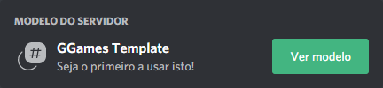 GGames Server Template Discord