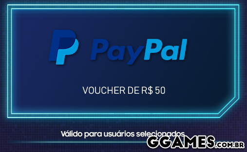 PayPal: Voucher de R$ 50
