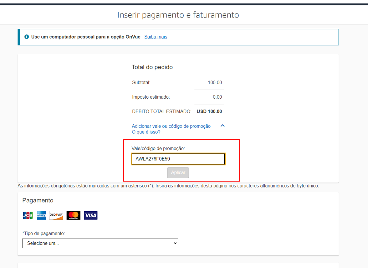 Certificação AWS Practitioner 100% Gratuita - Voucher  - AWLA276F0E59